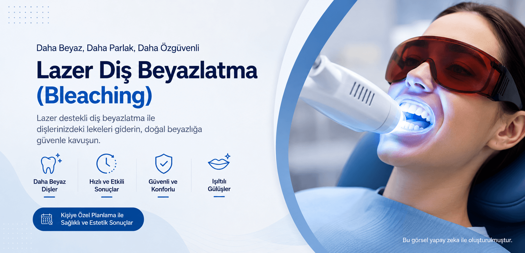 Lazer Diş Beyazlatma (Bleaching)