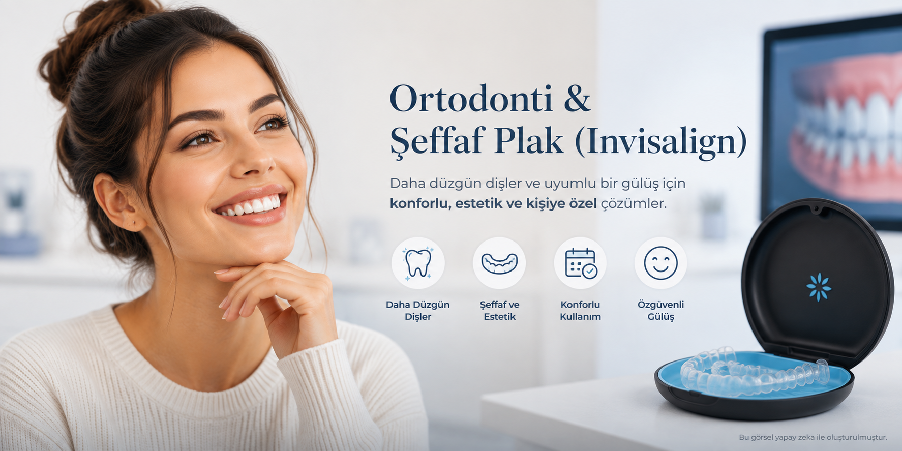 Ortodonti & Şeffaf Plak (Invisalign) - Ankara Diş Hekimi Emine Çatal